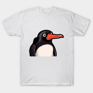 Cartoon Retro Penguin T-Shirt